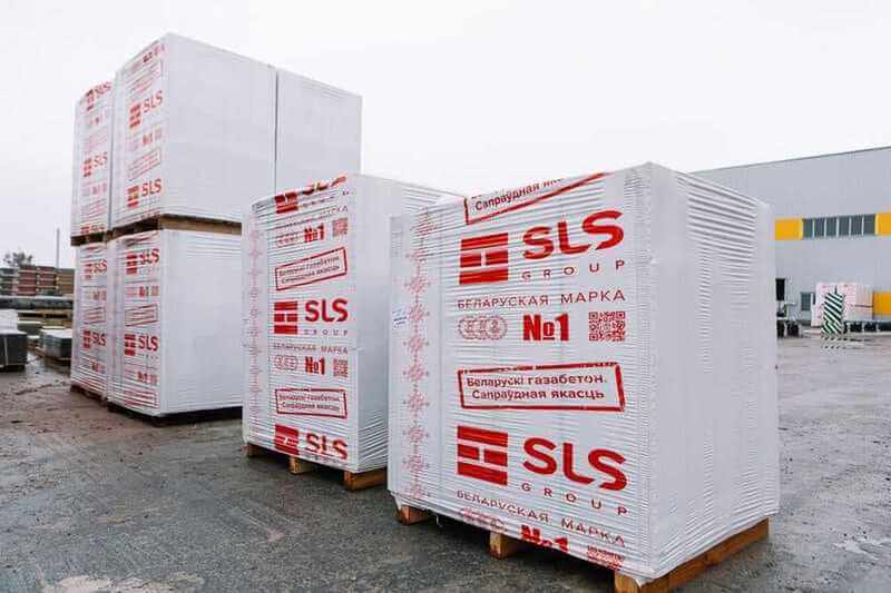 Газобетон Белорусский SLS D400 625х300х250 мм фото 1