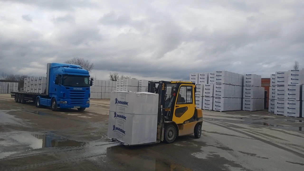 Газобетон Masix D500 625х150х250 мм фото 2