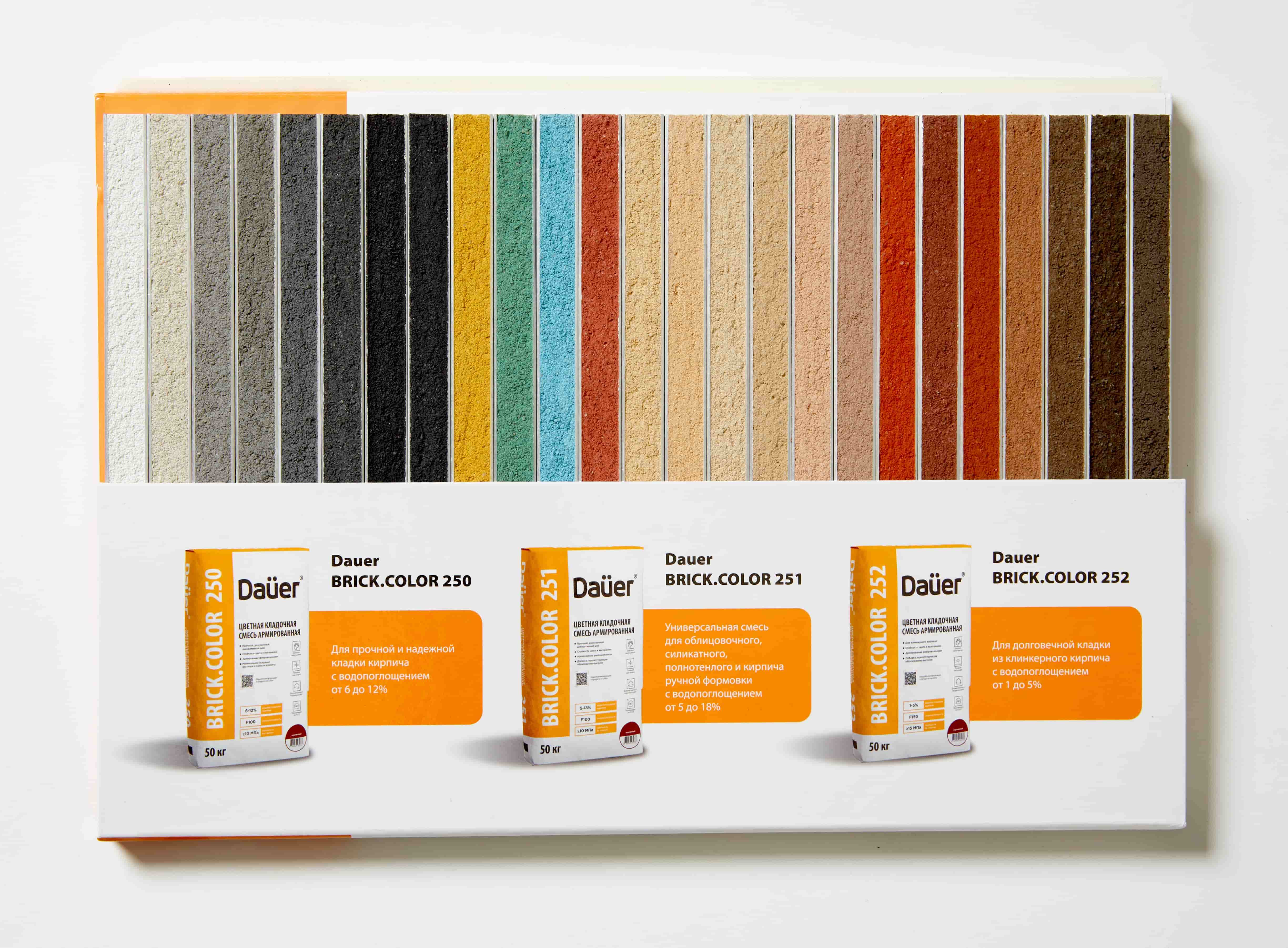 Цветная кладочная смесь армированная DAUER BRICK.COLOR 252 антрацитовый, 50 кг фото 4